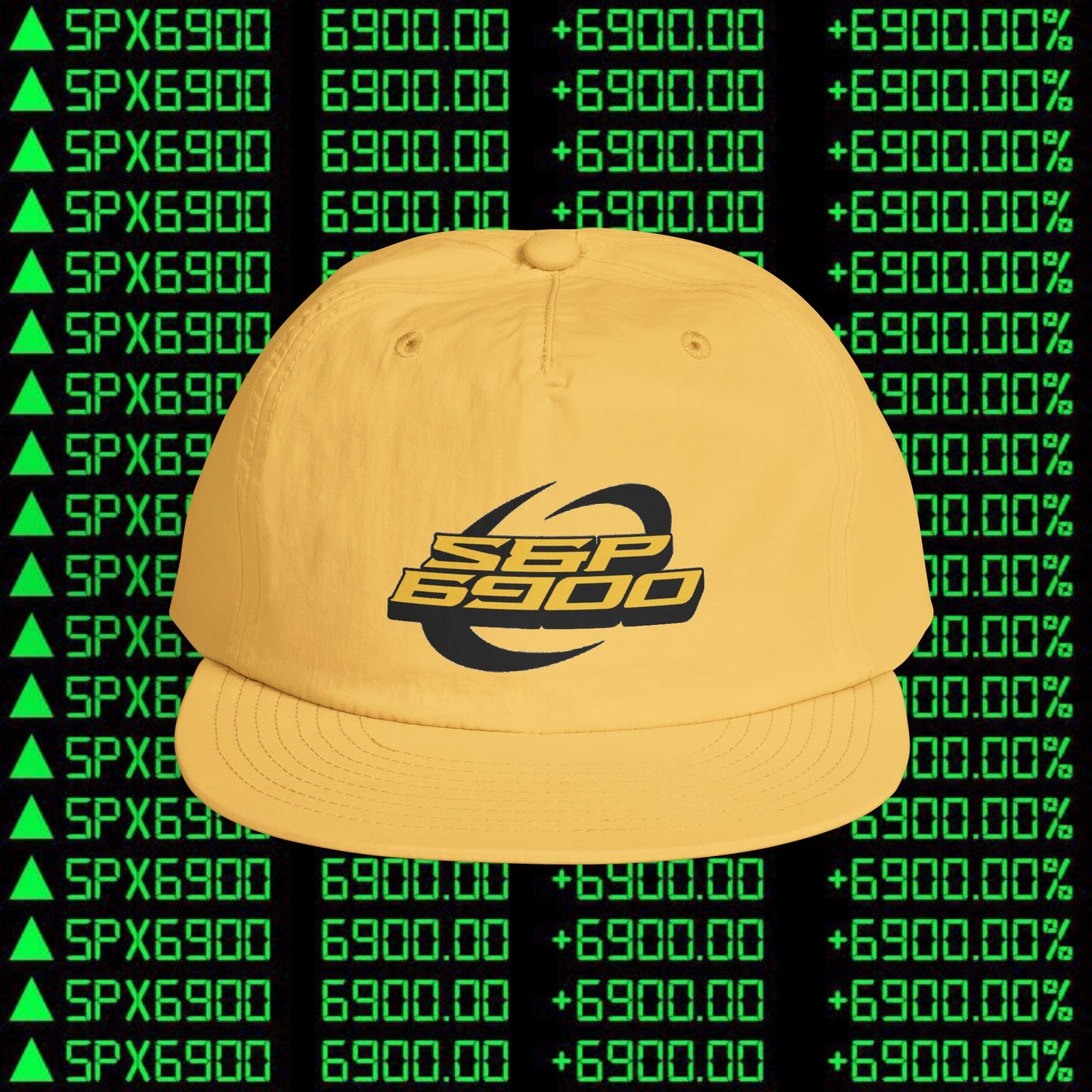 Yellow SPX6900 Cap W/ Classic S&P6900 Logo