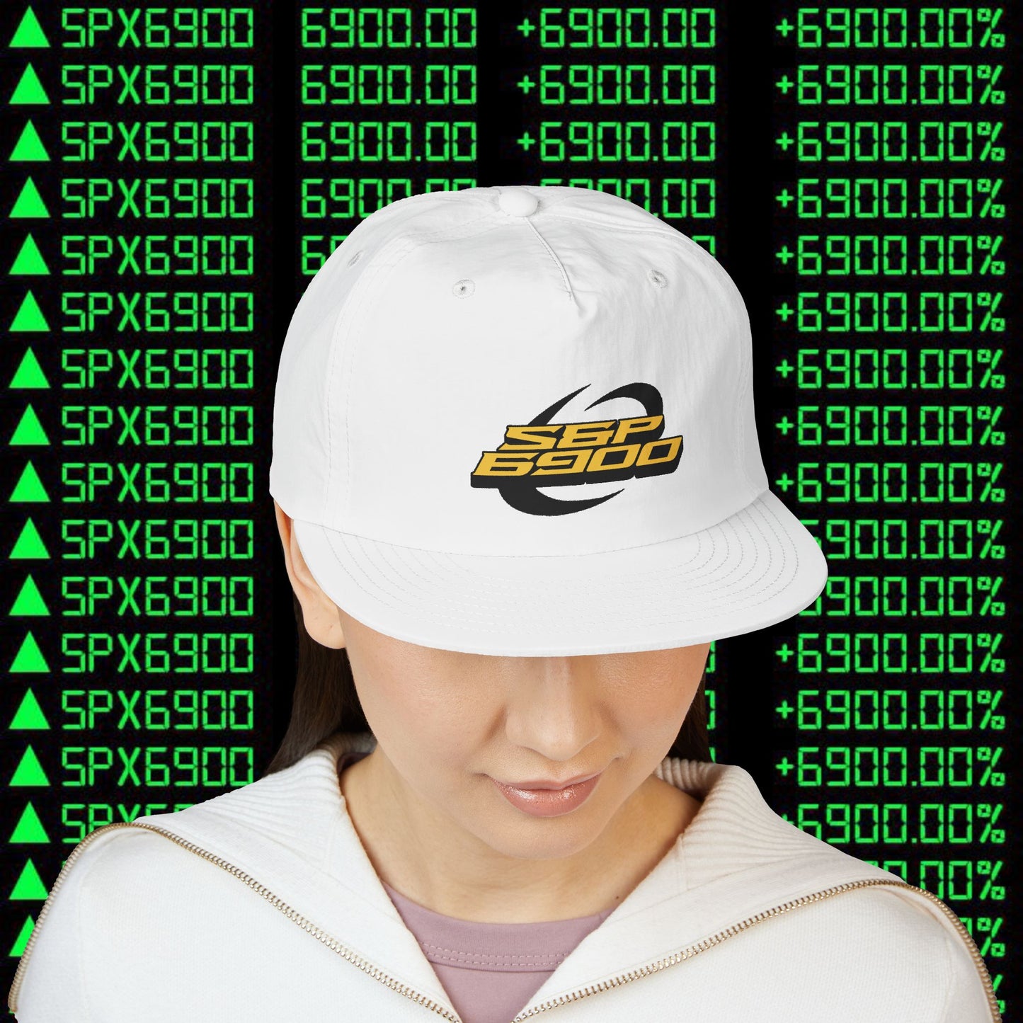 Yellow SPX6900 Cap W/ Classic S&P6900 Logo