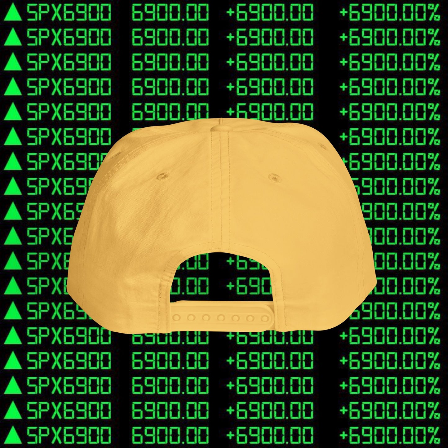 Yellow SPX6900 Cap W/ Classic S&P6900 Logo