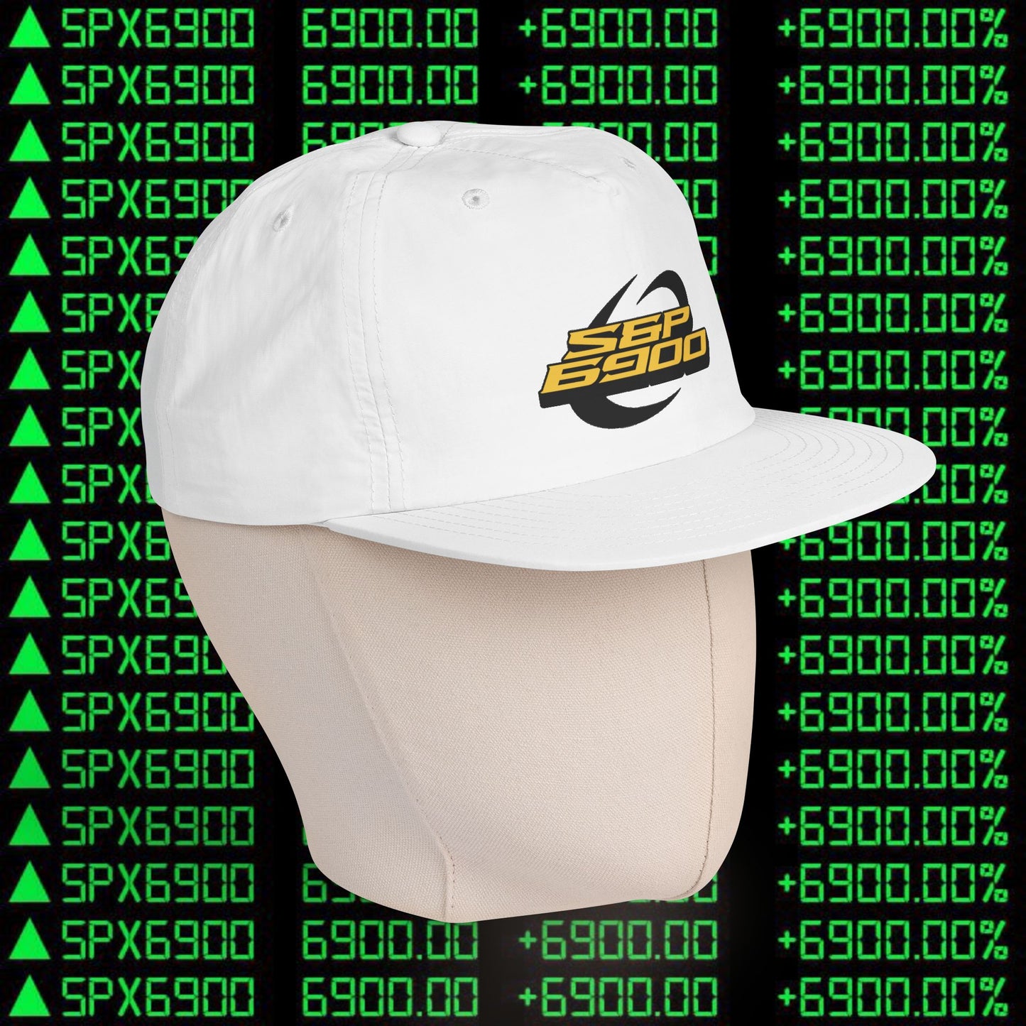 Yellow SPX6900 Cap W/ Classic S&P6900 Logo